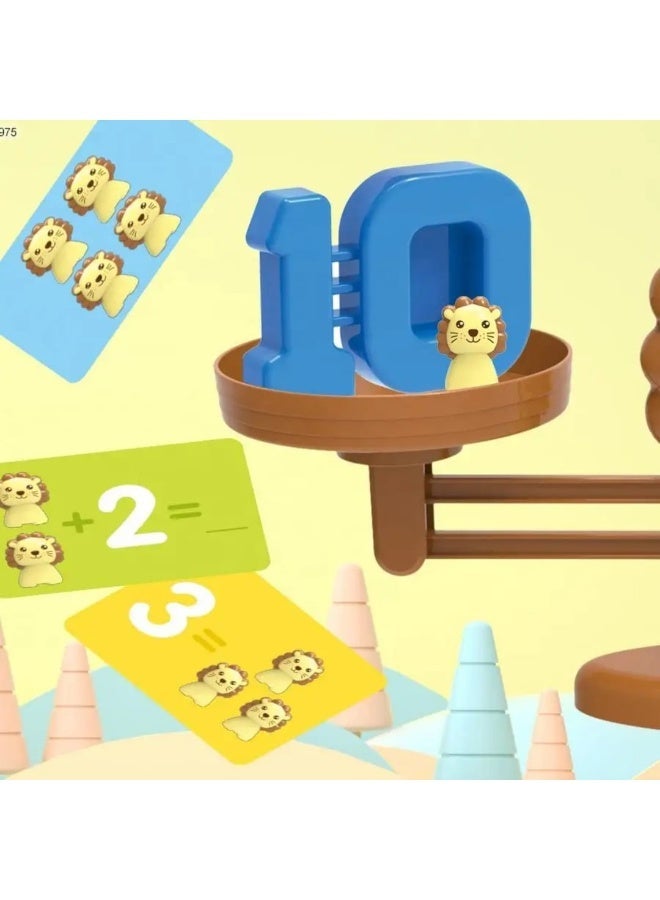 Kids Balance Lion Educational Toy – Numbers Learning & Counting Game – Ages 3+ - Image 3